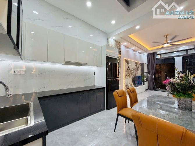 Bán nhà hẻm 3m thông sát hẻm xe tải đườg Lê Văn Thọ,P.11, 4 x 14 nở hậu 4,2 giá 5.35 tỷ tl - 14