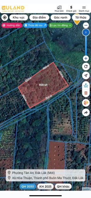 BÁN 2 SÀO ĐẤT NGHĨ DƯỠNG VIEW HỒ ĐẠT LÝ, P. TÂN AN, TP. BUÔN MA THUỘT - GIÁ: 3 TỶ 890 TRIỆ - 2
