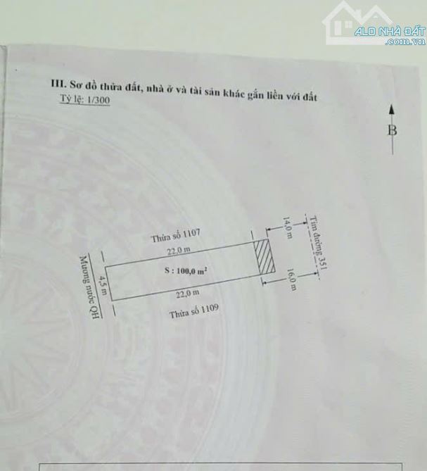 Chuyển nhượng lô đất đẹp, kinh doanh buôn bán tốt, giá mềm mặt đường 351 - 2