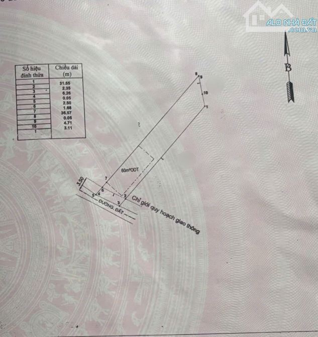 Bán nhà cấp 4 (6.3x35m), hẻm thông Liên Huyện p.Tân Bình gần chợ Phú An - 2