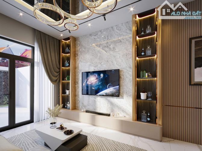 Nhà 3 tầng 3 mê kiệt Hải Phòng Full Nội Thất - chỉ cách đường chính 30m - 2
