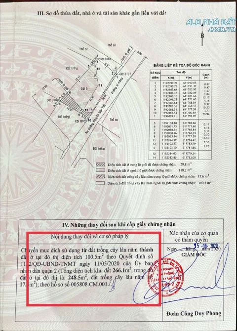 CẦN BÁN ĐẤT MẶT TIỀN ĐƯỜNG SỐ 40 – BÌNH TRƯNG ĐÔNG - QUẬN 2 - 2
