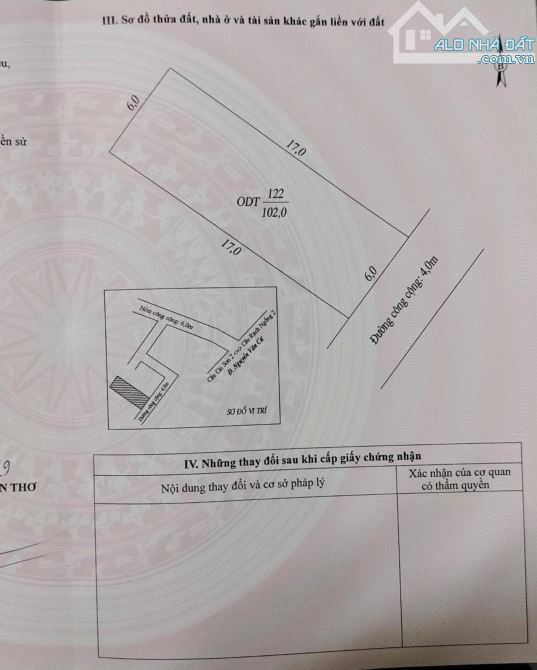 Bán Nền Hẻm 160 Liên Tổ 12-20 Đường Nguyễn Văn cừ, Q.Ninh Kiều, P.An Khánh, Tp Cần Thơ. - 2
