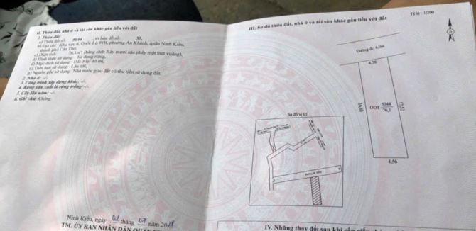 Bán Nền Tiếp Giáp Đường B29 Kdc 91B, Q.Ninh Kiều, P.An Khánh, Tp Cần Thơ - 3