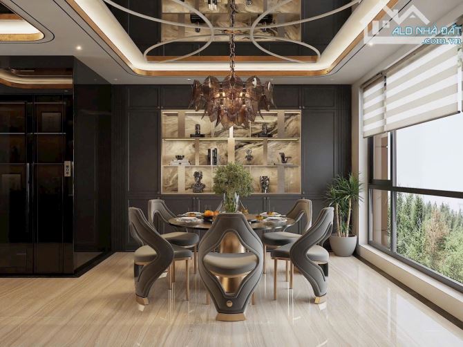 Nhà 5 tầng thang máy khu 193 Văn Cao - 50m2 ngang 5m - Đường 6m - 3