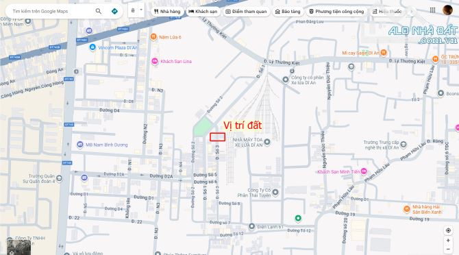 Bán đất 5x14m, đường số 3 KDC Toa Xe p.Dĩ An gần Vincom 550 - 3