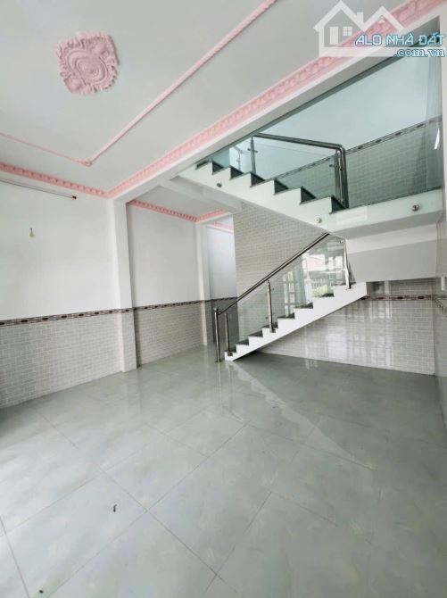 Nhà 1 Lầu Mặt Tiền Đường Xe Tải 5 x 17m Sổ hồng riêng giá rẻ 1tỷ6 thương lượng - 3