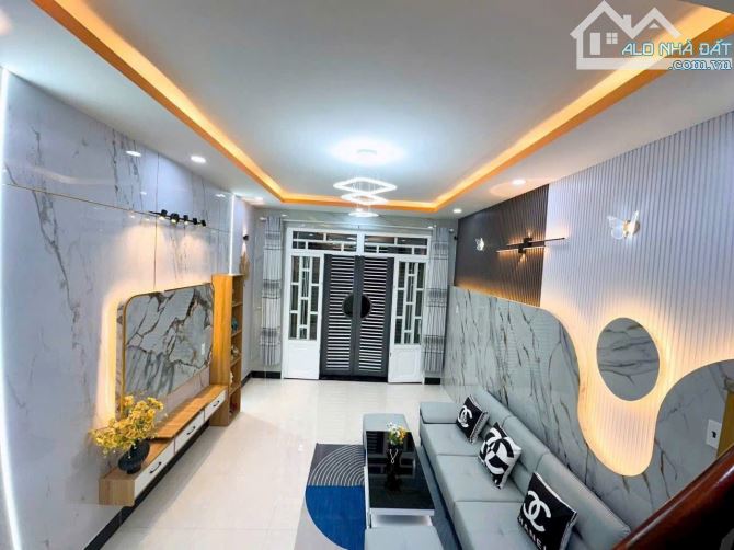 Nhà 2 Lầu Tân Kim 4 x 15m, 4PN 3WC Full Nội Thất Đường Xe Hơi. Sổ Hồng Riêng - 3