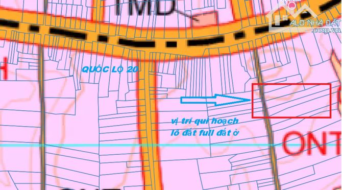 Lô biệt thự Xã Phú Ngọc, Định Quán, 1,4 tỷ, 1418 m2(12,9mx131m) có sẵn 150m2 thổ cư - 3