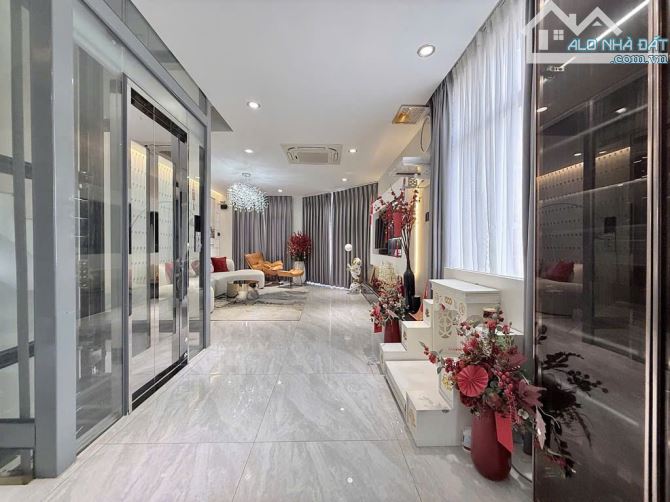Siêu phẩm mới xây 2 mặt tiền, đường 10m gần Cityland Gò Vấp, ngang 5m, 6 tầng thang máy - 4