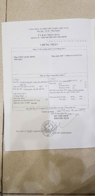 Bán nhà 15/18/38 Nguyễn Ngọc Lộc Quận 10 ngay 7a Thành Thái - Cư Xá Đồng Tiến giá 7.5 tỷ - 4