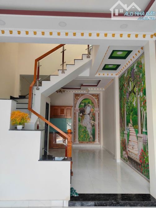 Nhà mới 2 lầu chỉ 2 tỷ xíu trong KDC Cát Tường Phú Sinh mỹ hạnh bắc long an - 4