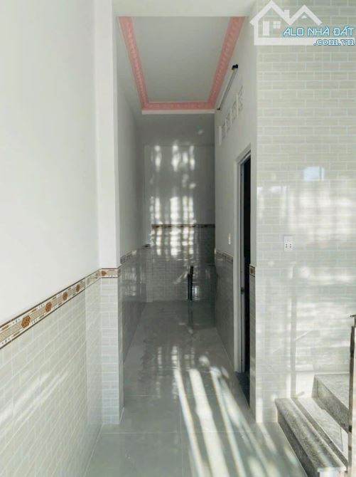 Nhà 1 Lầu Mặt Tiền Đường Xe Tải 5 x 17m Sổ hồng riêng giá rẻ 1tỷ6 thương lượng - 4
