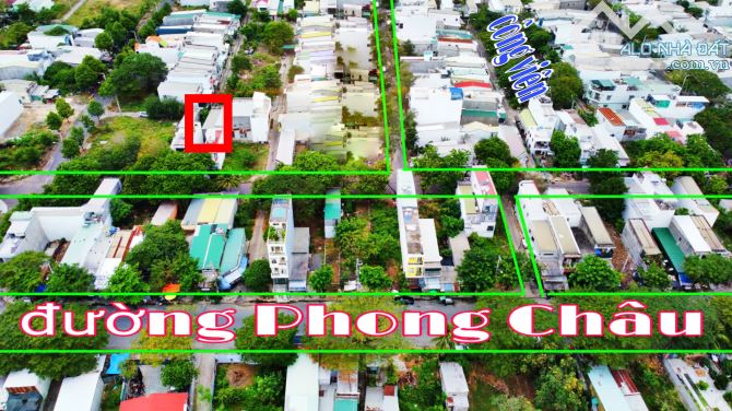 Bán đất view xéo công viên tái định cư Đất Lành Nha Trang - 4