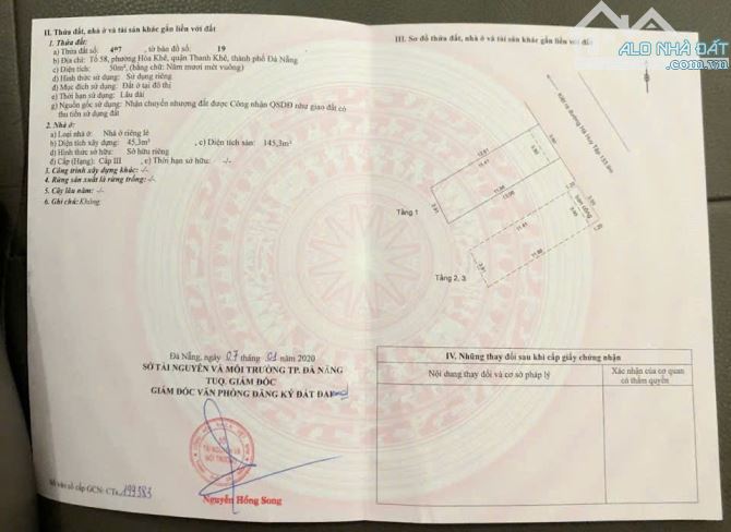 📌📌📌LÀM VIỆC TRỰC TIẾP GIÁ TỐT !!!bán nhà 3 tầng kiệt 249 hà huy tập - 4