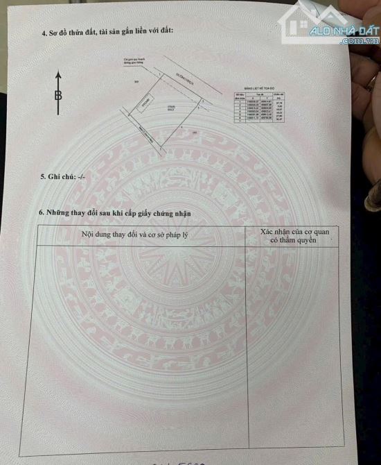 BÁN ĐẤT XÃ ĐẤT ĐỎ - TP HỒ CHÍ MINH; ( Cũ là xã Láng Dài - Huyện Long Đất - BRVT) Dt 1000 - 5