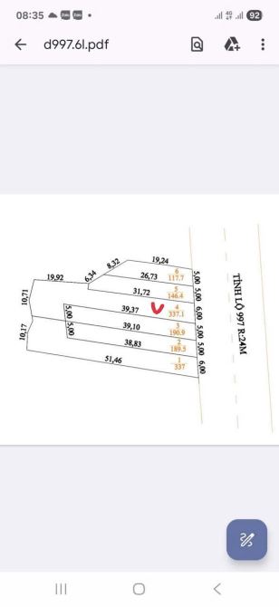 BÁN LÔ ĐẤT MẶT TIỀN TL997 CẠNH KCN ĐẤT ĐỎ - XÃ ĐẤT ĐỎ.BRVT - 5