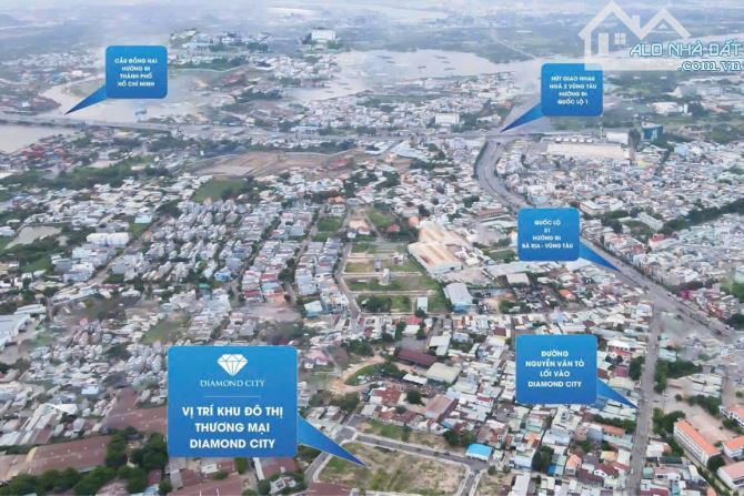 Sở hữu lô đất ngay cạnh nút giao thông lớn thứ 2 TP HCM, cạnh TTTM BigC, nhà ga Metro số 1 - 5