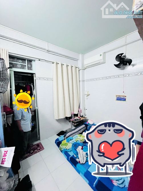 (Q8)NHÀ BÁN ĐÚC BTCT-SÁT MẶT TIỀN -SỔ NỞ HẬU-NHĨNH 1 TỶ - 5
