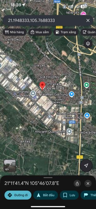 📌💥📌 ĐƯỜNG VÕ VĂN KIỆT - KCN QUANG MINH - MÊ LINH - TRỤC KINH DOANH - ĐƯỜNG 15m - VIEW H - 3