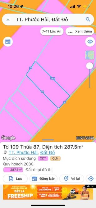 MẶT TIỀN NGUYỄN VĂN LINH – TT PHƯỚC HẢI – ĐƯỜNG LỚN KINH DOANH BUÔN BÁN - 5