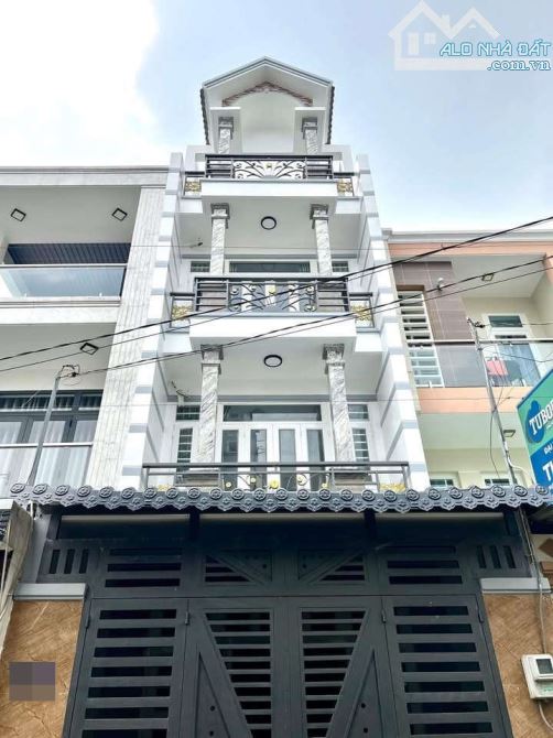 Bán nhà HXH 6m Phan Văn Sửu - Thông ra Cộng Hòa, DT: 4x14m Nhà mới 4 Tầng. Giá: 9.5 tỷ TL - 6