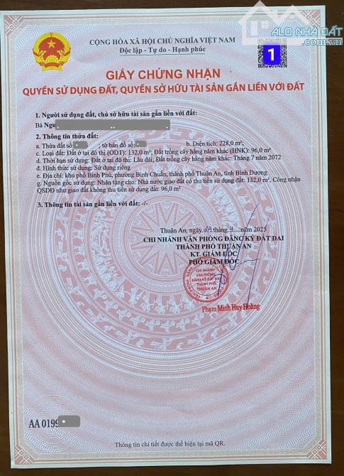 Bán đất MT đường Bình Chuẩn 17, p.Bình Chuẩn, Tp.Thuận An chỉ từ 4,6 tỷ TL M7600 - 6