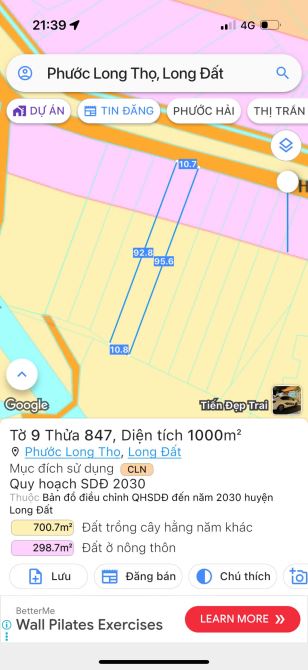 2 LÔ LIÊN KỀ NGAY HỒ SUỐI MÔN - XÃ ĐẤT ĐỎ - TP HCM ( Phước Long Thọ - Đất Đỏ, BRVT) - 6
