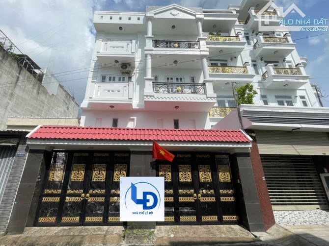 Bán Nhà Đẹp – 4 Tầng.DT 145m2.Hẻm rộng 8m.Hương lộ 2 .Bình Tân - 9
