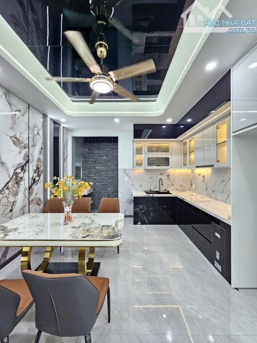 Bán nhà mới 1T2L 4x15m hoàn công, đường N1 KDC Phú Hồng Đạt, full nội thất - 7