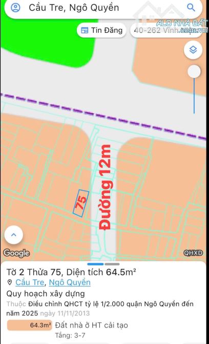 Cần chuyển nhượng căn nhà 106 lê lai thông ra đà nẵng cầu tre ngô quyền hải phòng - 7