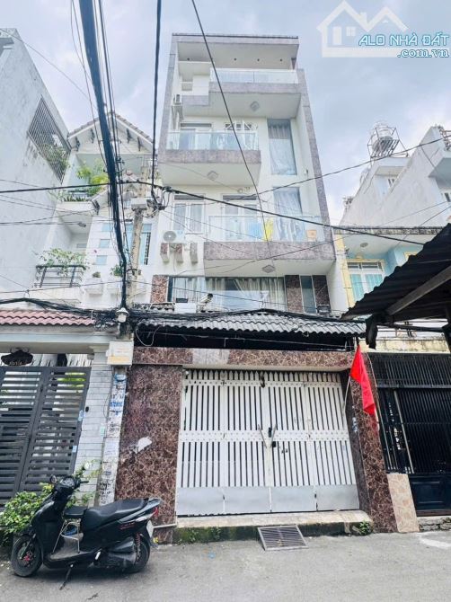 HẺM 6M ĐỒNG ĐEN - 4m x 17m P.14 TÂN BÌNH - NHÀ 4 TẦNG MỚI - 8,1 tỷ - 7