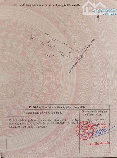 📌📌📌LÀM VIỆC TRỰC TIẾP GIÁ TỐT !!! Bán nhà cấp bốn kiệt 445 nguyễn lương bằng - 7