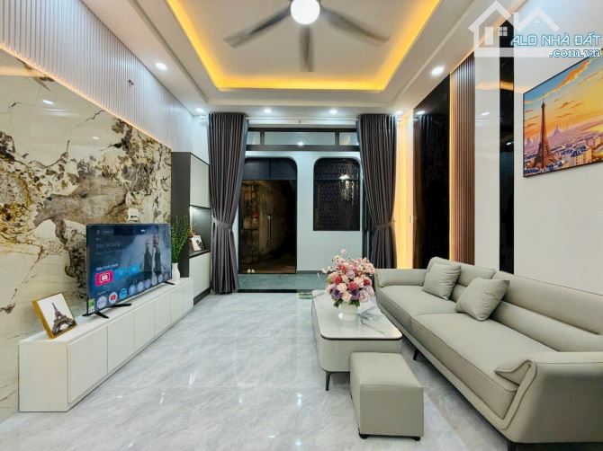 Bán nhà hẻm 3m thông sát hẻm xe tải đườg Lê Văn Thọ,P.11, 4 x 14 nở hậu 4,2 giá 5.35 tỷ tl - 8