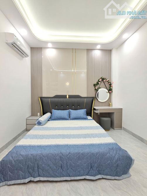 Bán nhà mới 1T2L 4x15m hoàn công, đường N1 KDC Phú Hồng Đạt, full nội thất - 9