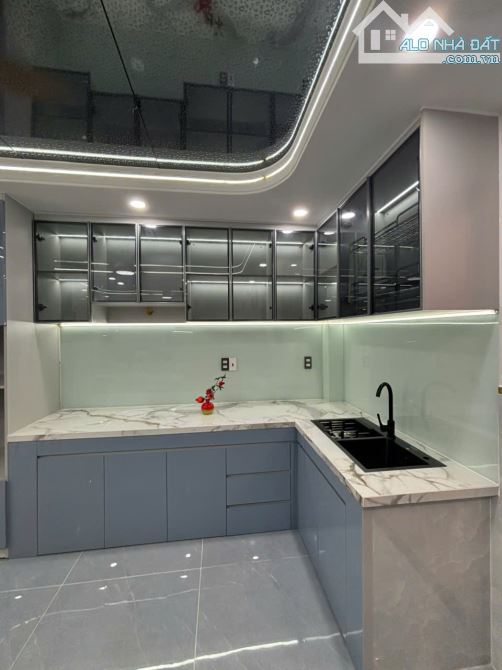 Lê Văn Thọ trệt lững 2 lầu 62,6m2 nhà mới giá chỉ 7,65 tỷ - 9