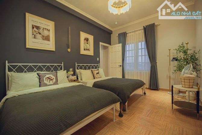 BÁN VILLA 2 MẶT TIỀN CÁCH CHỢ ĐÀ LẠT 2,5KM 357M2 3 TẦNG HOÀN CÔNG VIEW ĐẸP - 9