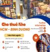 🏭 Cho thuê kho Bình Dương giá rẻ – Diện tích đa dạng, an toàn PCCC