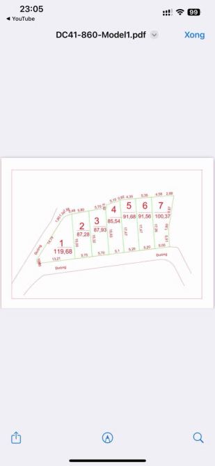 BÁN GẤP LÔ ĐẤT BA MÔ-HƯƠNG SƠN-BÌNH XUYÊN👉CÁCH KCN THĂNG LONG 3👉500M DT122M GIÁ 1,1 TỶ - 10