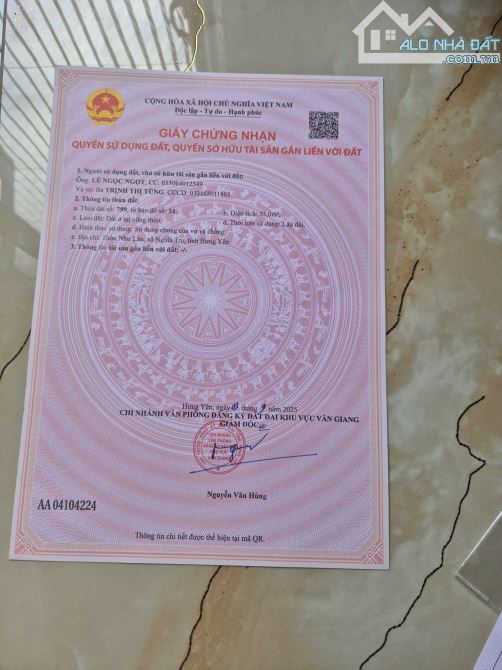 Như Lân - Nghĩa Trụ - Văn Giang chỉ từ 2.9 tỷ sở hữu 55m đất ở mặt tiền gần 5m nở hậu… - 4