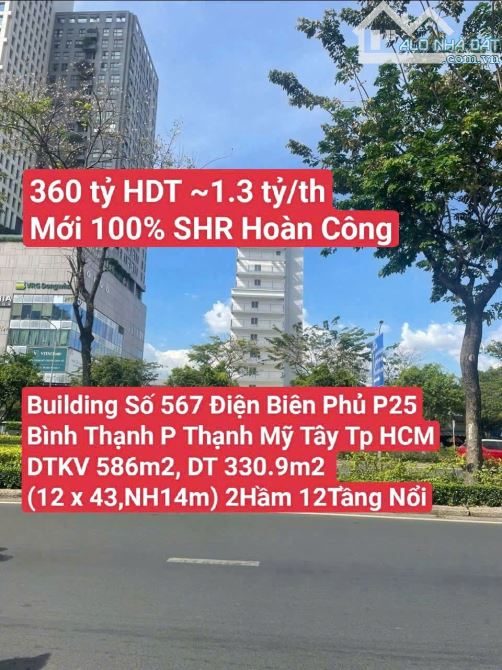 Building 567 Điện Biên Phủ, P.25, Bình Thạnh P Thạnh Mỹ Tây Tp HCM