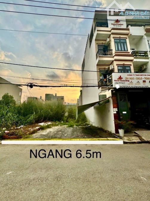 🌺Đất thổ cư mặt tiền đường THẠNH XUÂN 38 phường TX Q12, dt 239m2(6,5x37) Đường 7m💰10,2tỷ