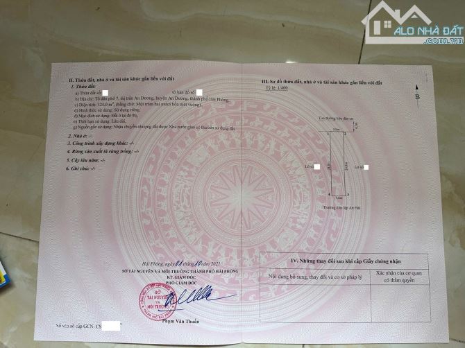 Đất chung cư tổ 7 trung tâm phường An Dương, ô tô tránh nhau chỉ với 3,X tỷ