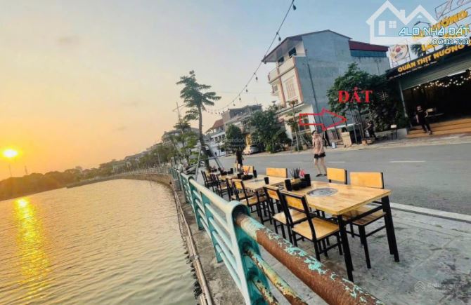 BÁN ĐẤT MẶT HỒ BẢO SƠN, ĐẤT KINH DOANH, 100M2, MT6.2M. GIÁ HỢ LÝ
