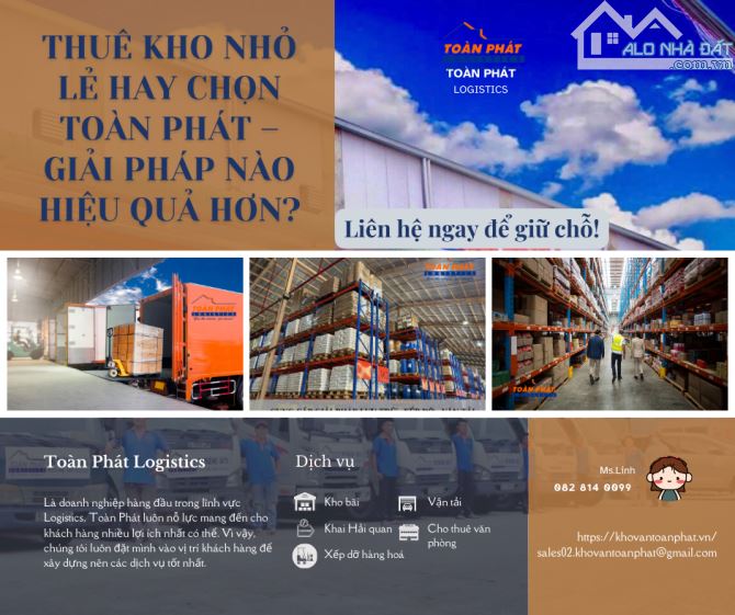 CHO THUÊ KHO LƯU TRỮ HÀNG HÓA AN TOÀN TẠI BÌNH DƯƠNG – TOÀN PHÁT LOGISTICS