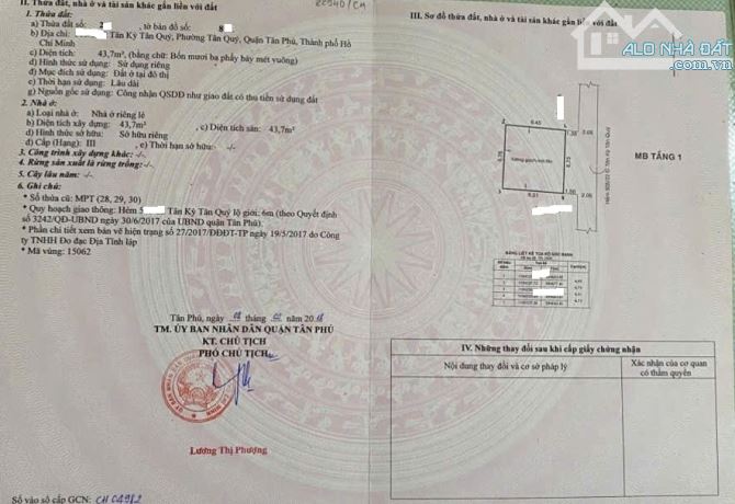 Bán nhà cấo 4, hẻm xe hơi đỗ công tường, dt ngang 7m x 6.5m, dtcn 44m2, giá chỉ 4.75 tỷ
