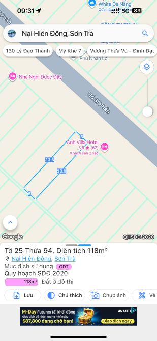 ⭐️⭐️⭐️ ĐẤT HỒ SĨ PHẤN - DIỆN TÍCH LỚN - GIÁ TỐT
