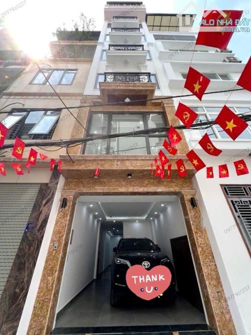 BÁN NHÀ HOÀNG QUỐC VIỆT 55m2 × 7T THANG MÁY. GARA Ô TÔ 7 CHỖ - VĂN PHÒNG
