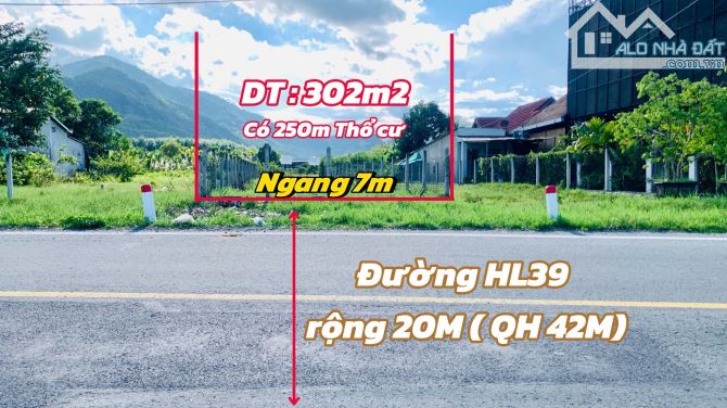 BÁN ĐẤT HƯƠNG LỘ 39 SUỐI TIÊN DIÊN KHÁNH KHÁNH HÒ 2.9 TỶ