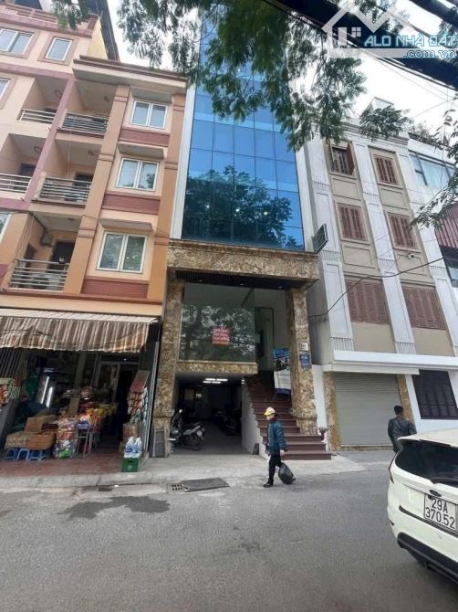 BÁN TOÀ VĂN PHÒNG VŨ PHẠM HÀM - 9 TẦNG THANG MÁY(CÓ HẦM) - Ô TÔ TRÁNH - KINH DOANH